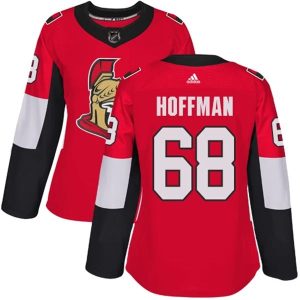 Damen Ottawa Senators Trikot Mike Hoffman 68 Rot Authentic